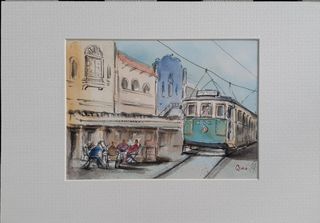 'Christchurch Tram' by Samantha Qiao