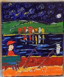 'Fishing at the Bay' by Vincent Duncan