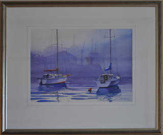 'Early Morning Port Nicholson' by Alfred Memelink (SOLD)