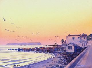 'Mana at Dusk' by Alfred Memelink (SOLD)