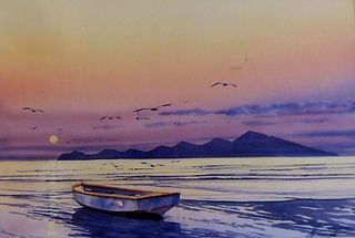 'Kapiti Sunset' by Alfred Memelink