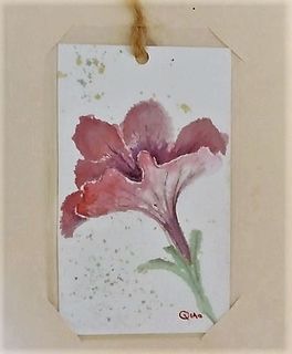 Watercolour Gift Card and Bookmark