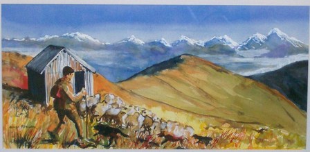 'Shepherd' by George Thompson (SOLD)