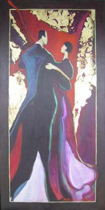 'Dancers 1' by Rob McGregor (SOLD)