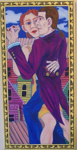 'Dancing with the Magician' by Gabriel Heimler and Anna Proc (SOLD)