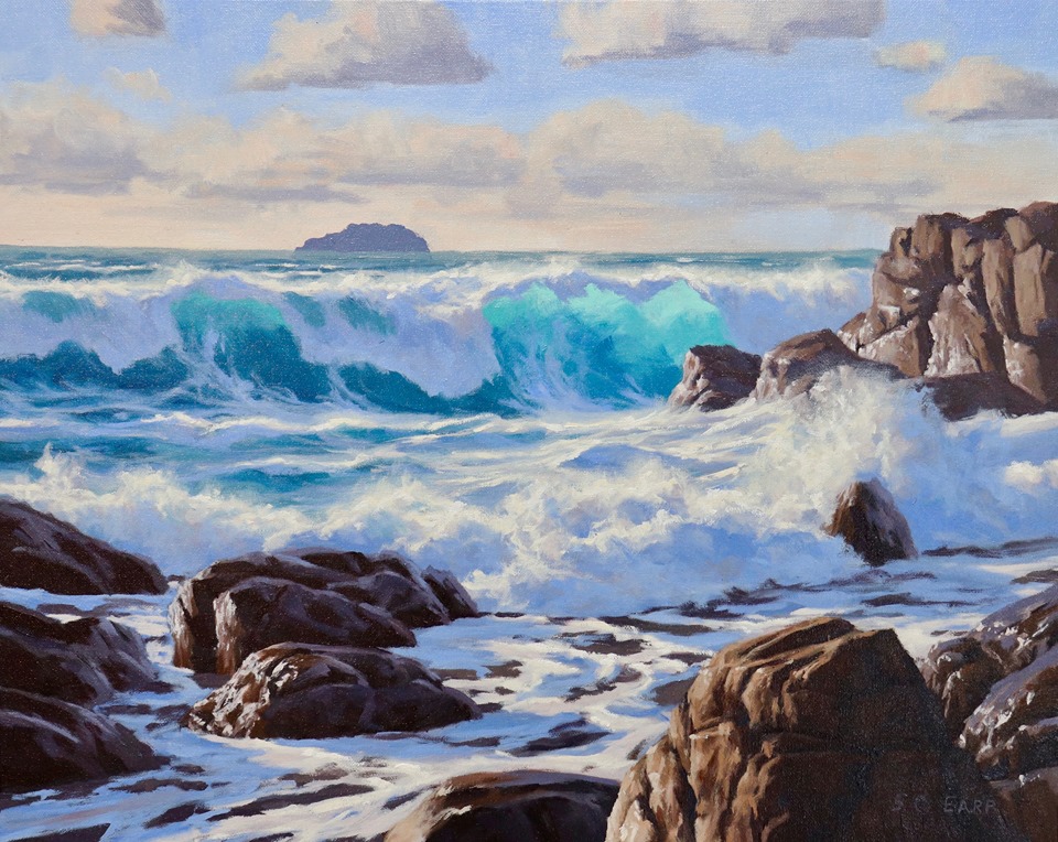 'Wild Sea' by Sam Earp (SOLD)