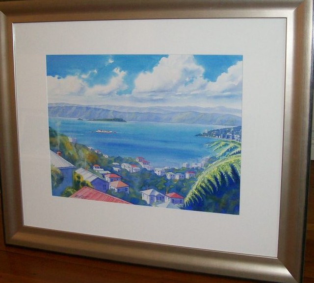 'The View from Khandallah' by Alfred Memelink (SOLD)