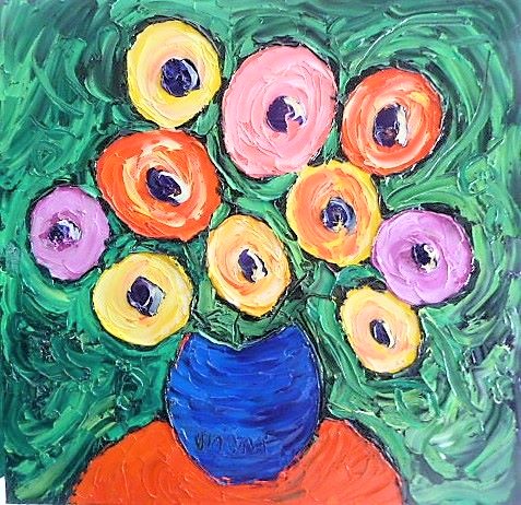 'Table Flowers 2' by Vincent Duncan (SOLD)