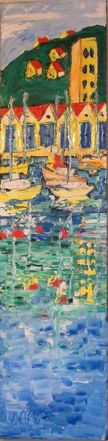 'Boat Harbour Morning' by Vincent Duncan (SOLD)