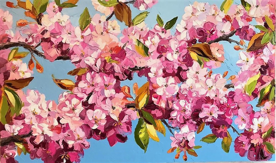 'Cherry Blossom' by Diana Peel (SOLD)