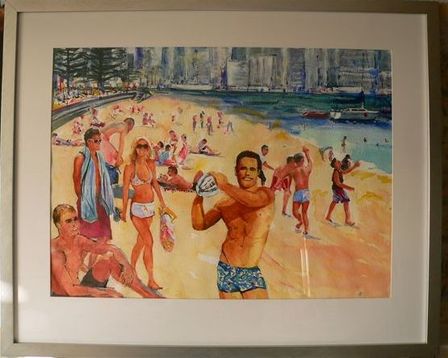 'City Beach' by George Thompson (SOLD)