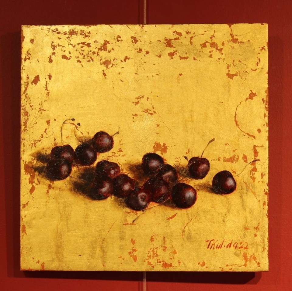 'Summer Cherries' by Tatyana Kulida (SOLD)