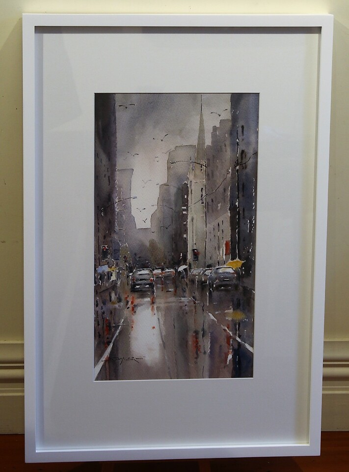 'Down Willis St' by Dianne Taylor (SOLD)