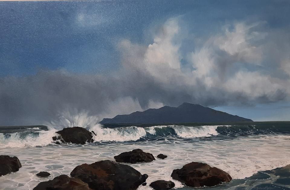 'Kapiti Island No 2' by Graham Moeller