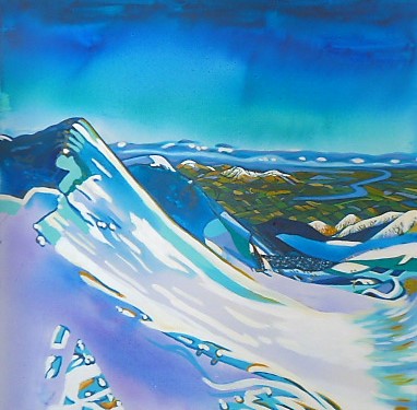 'The View from Mt Hutt' by Joy de Geus (SOLD)