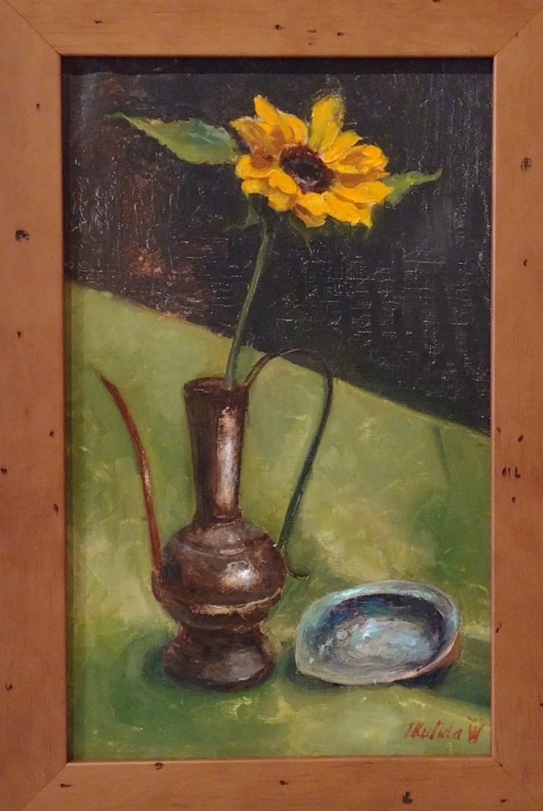 'Paua and Sunflower' by Tatyana Kulida
