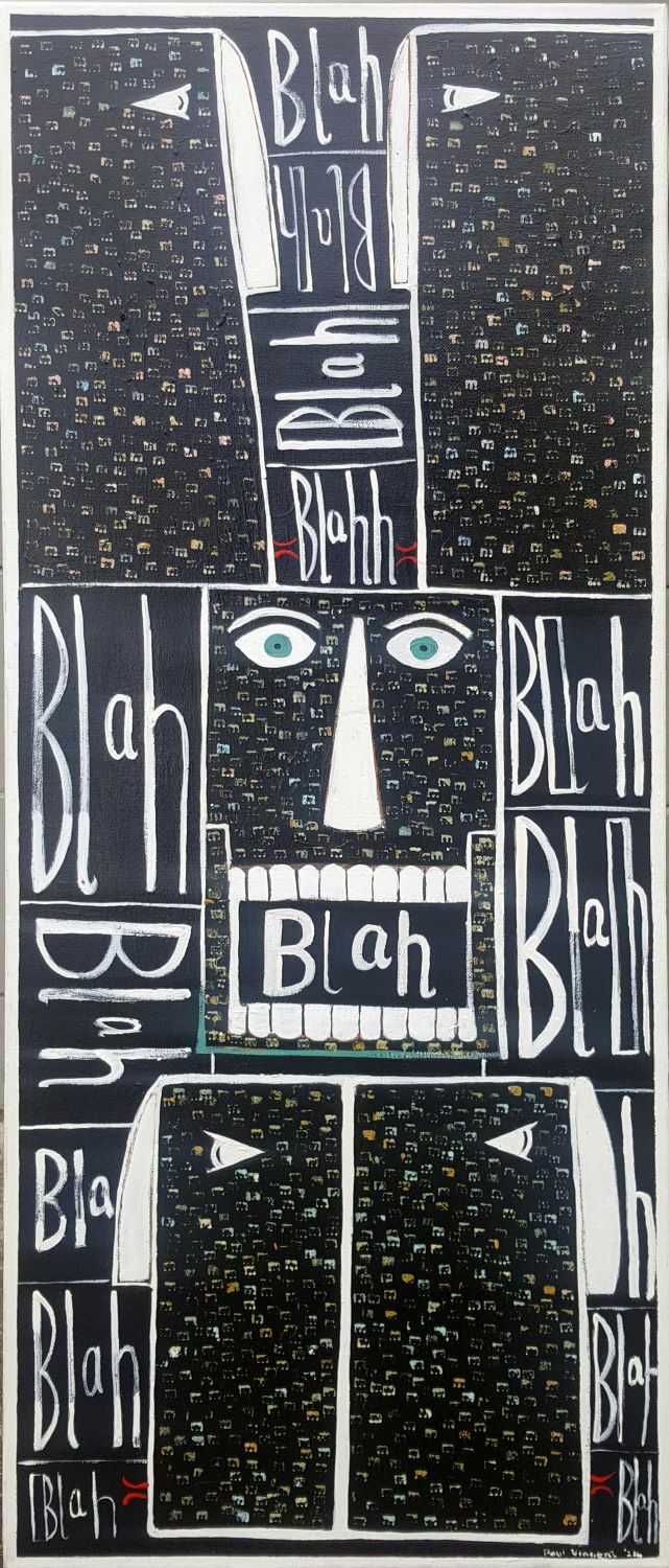 'Coming and Going Blah Blah Blah' by Paul Vincent