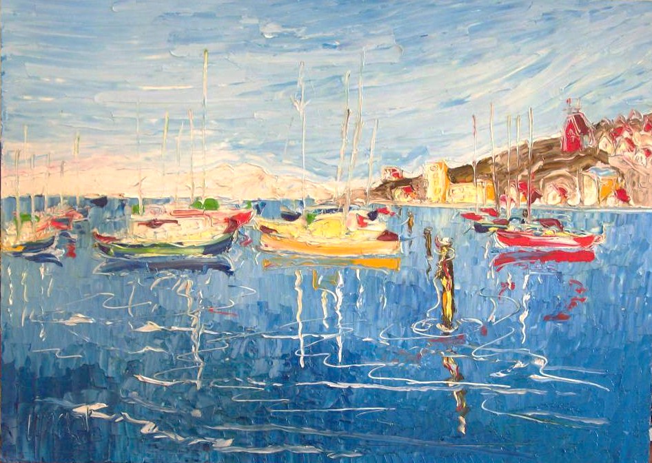 'Chaffers Marina' by Vincent Duncan (SOLD)