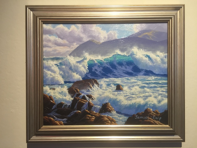 'High Seas Owhiro Bay' by Samuel Earp (SOLD)