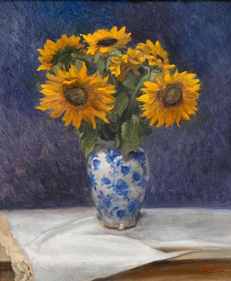 'Ode to van Gogh' by Tatyana Kulida (SOLD)