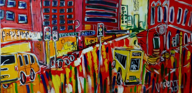 'To Lambton to Shop' by Vincent Duncan (SOLD)