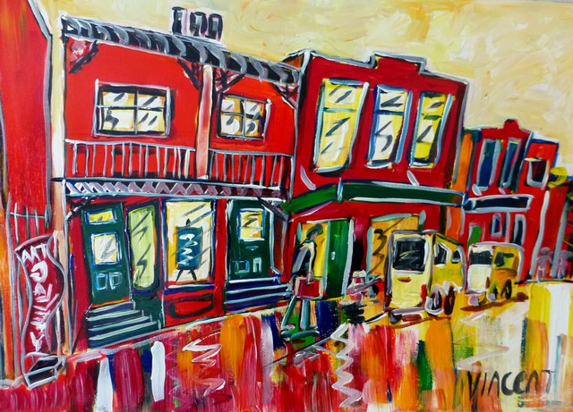 'The Kiwi Art House Cuba St' by Vincent Duncan (SOLD)