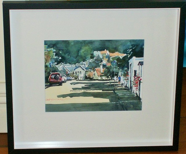'Hobson St Thorndon' by Dianne Taylor (SOLD)