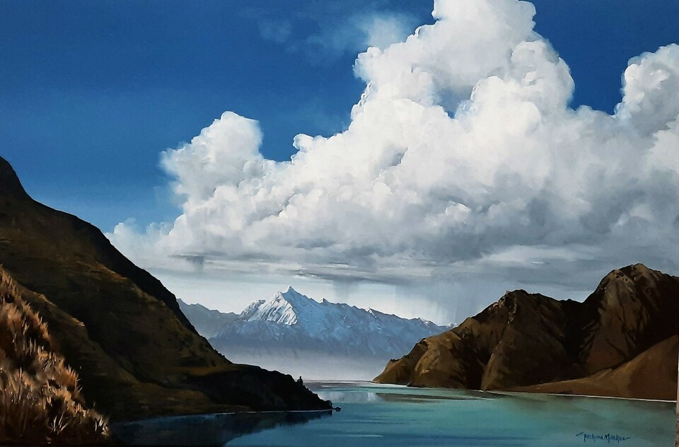 'Clouds over Aoraki' by Graham Moeller