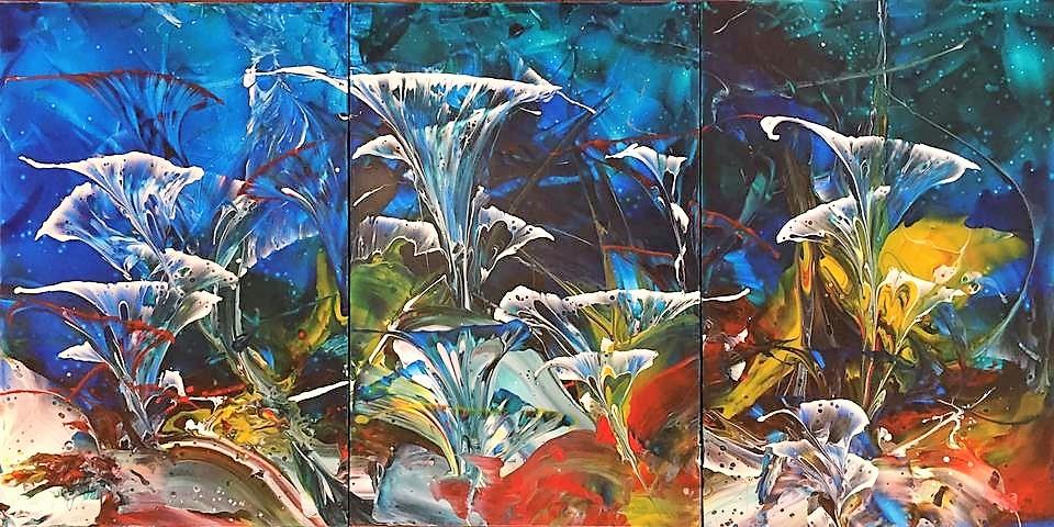 'Coral Garden' by Diana Treeborn (SOLD)