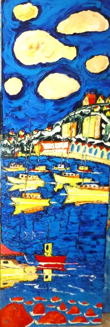 'Boat Harbour Sun' by Vincent Duncan (SOLD)
