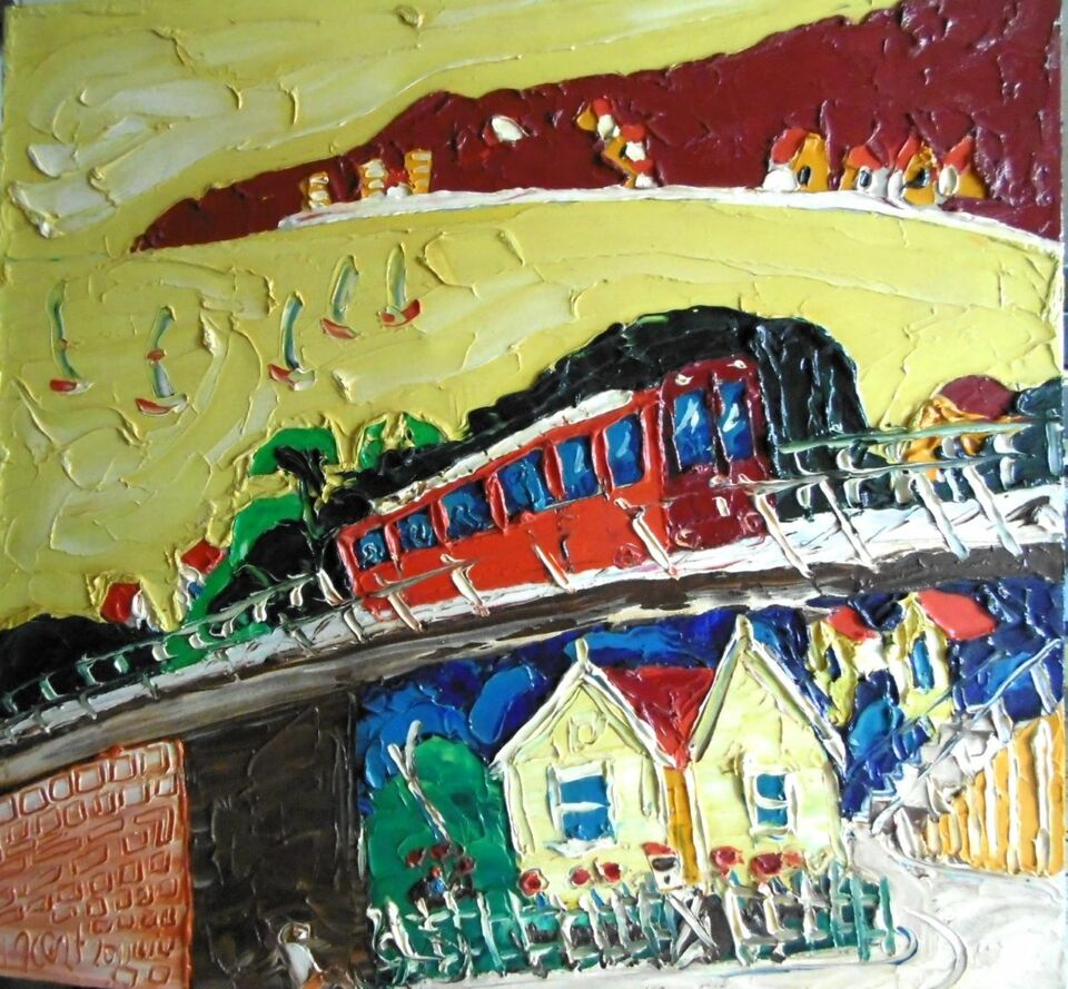 'Cable Car to Kelburn' by Vincent Duncan