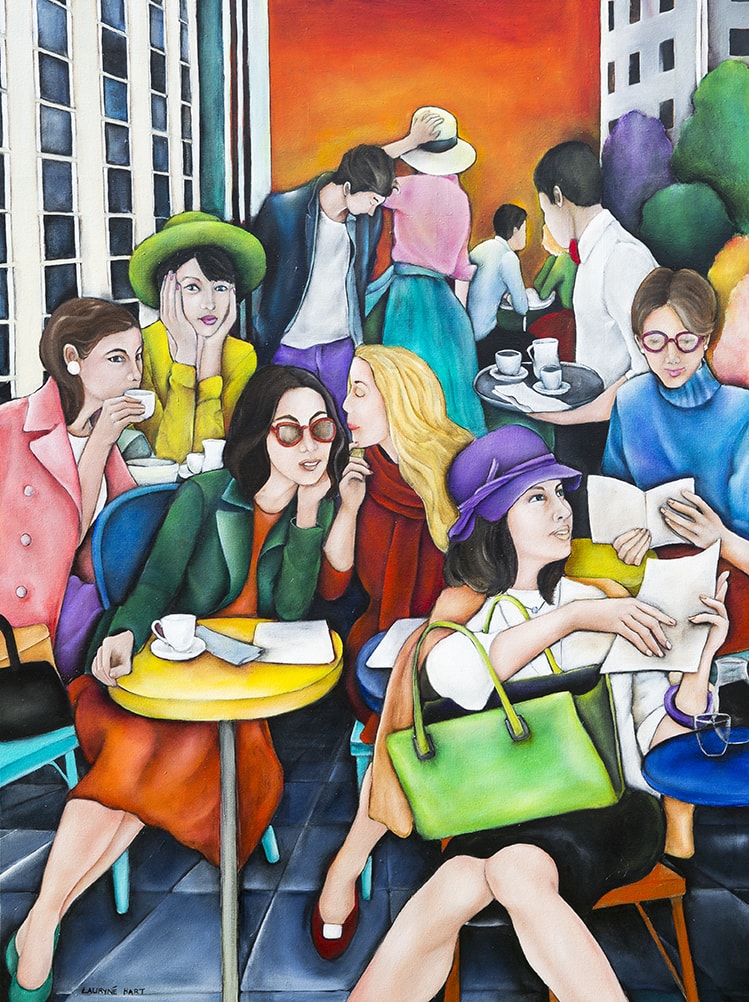 'Cafe Society' (SOLD) - Print Available