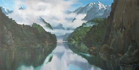 'Fiordland' by Graham Moeller (SOLD)