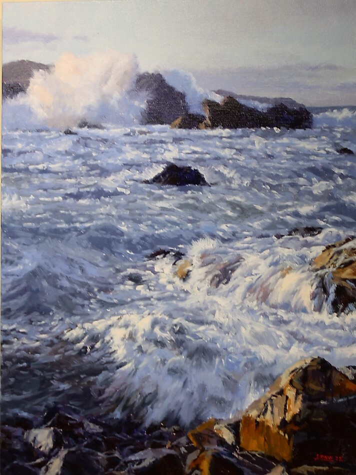 'Island Bay Swell 1' by Iwen Yong (SOLD)