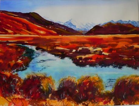 'Aoraki Mt Cook' by George Thompson (SOLD)