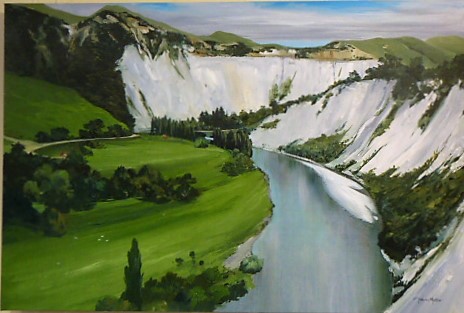 'Rangitikei River' by Graham Moeller (SOLD)