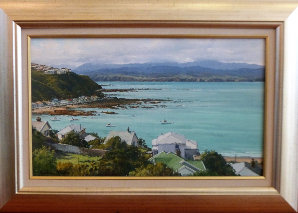 'On the Hill Island bay' by Graham Taylor (SOLD)