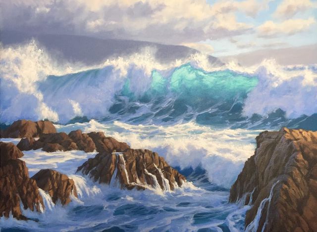 'Southerly Storm' by Sam Earp (SOLD)
