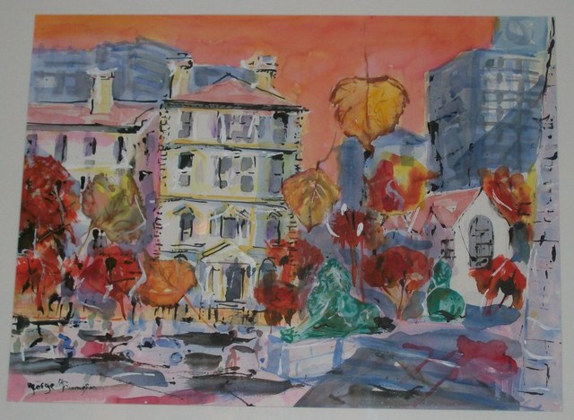 'Swirling Leaves of Autumn' by George Thompson (SOLD)