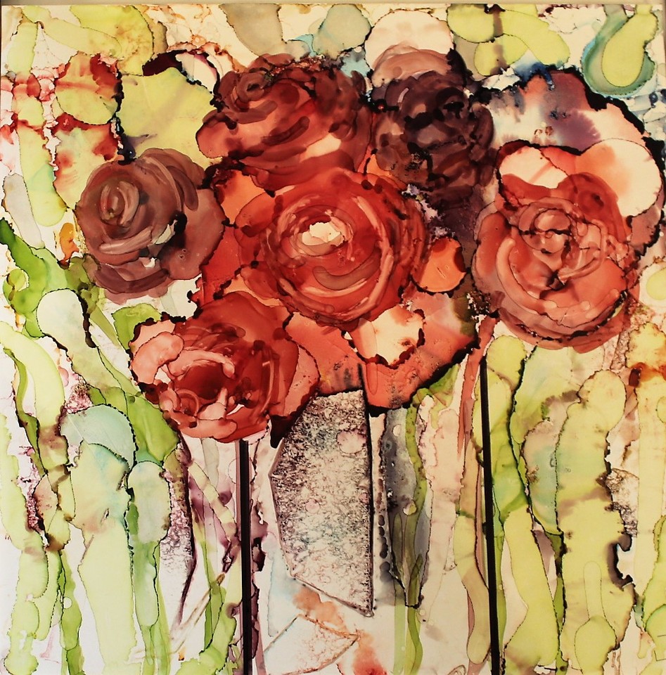 'Antique Roses' by Joan Emery