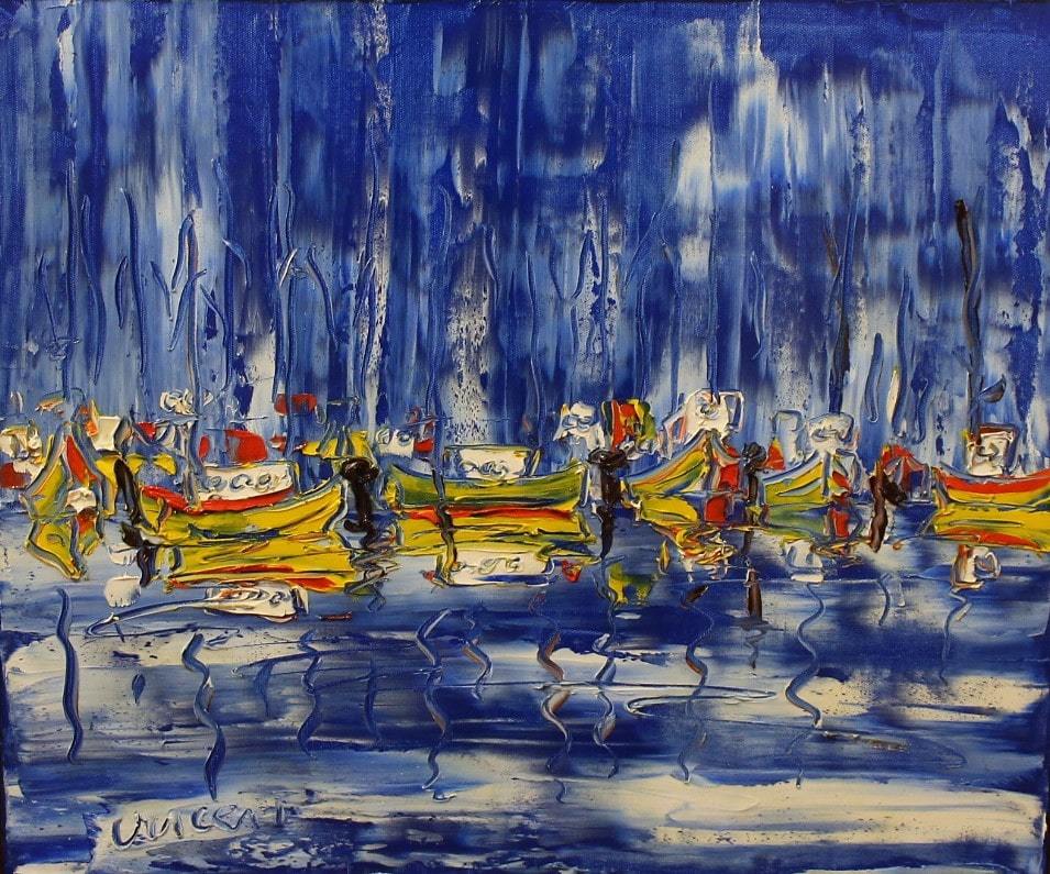 'Boats at Rest 3' by Vincent Duncan