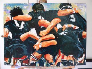 'Crouch Touch Pause' by George Thompson (SOLD)