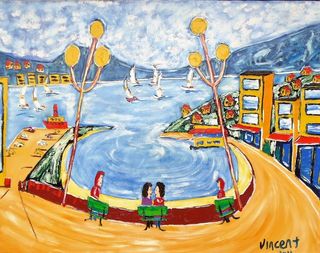 'Sitting in the Sun' by Vincent Duncan