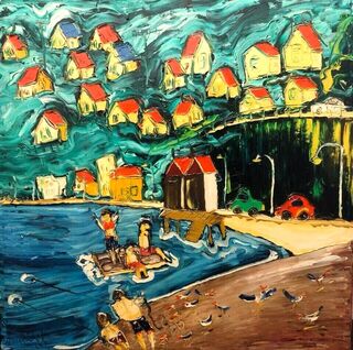 'Summer Fun Balena Bay' by Vincent Duncan