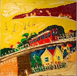 'Cable Car to Kelburn' by Vincent Duncan