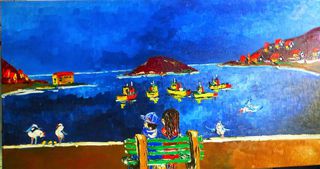 'Island Bay Friends' by Vincent Duncan