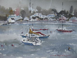 'Lowry Bay' by Dianne Taylor (SOLD)