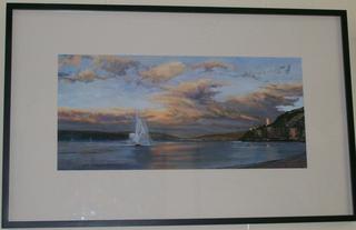 'Oriental Sunset' by Dianne Taylor (SOLD)