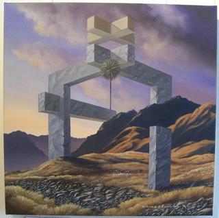 'Cross the Lake' by Bruce Luxford (SOLD)