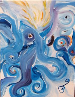 'Octopus's Garden by Diana Troebner' (SOLD)